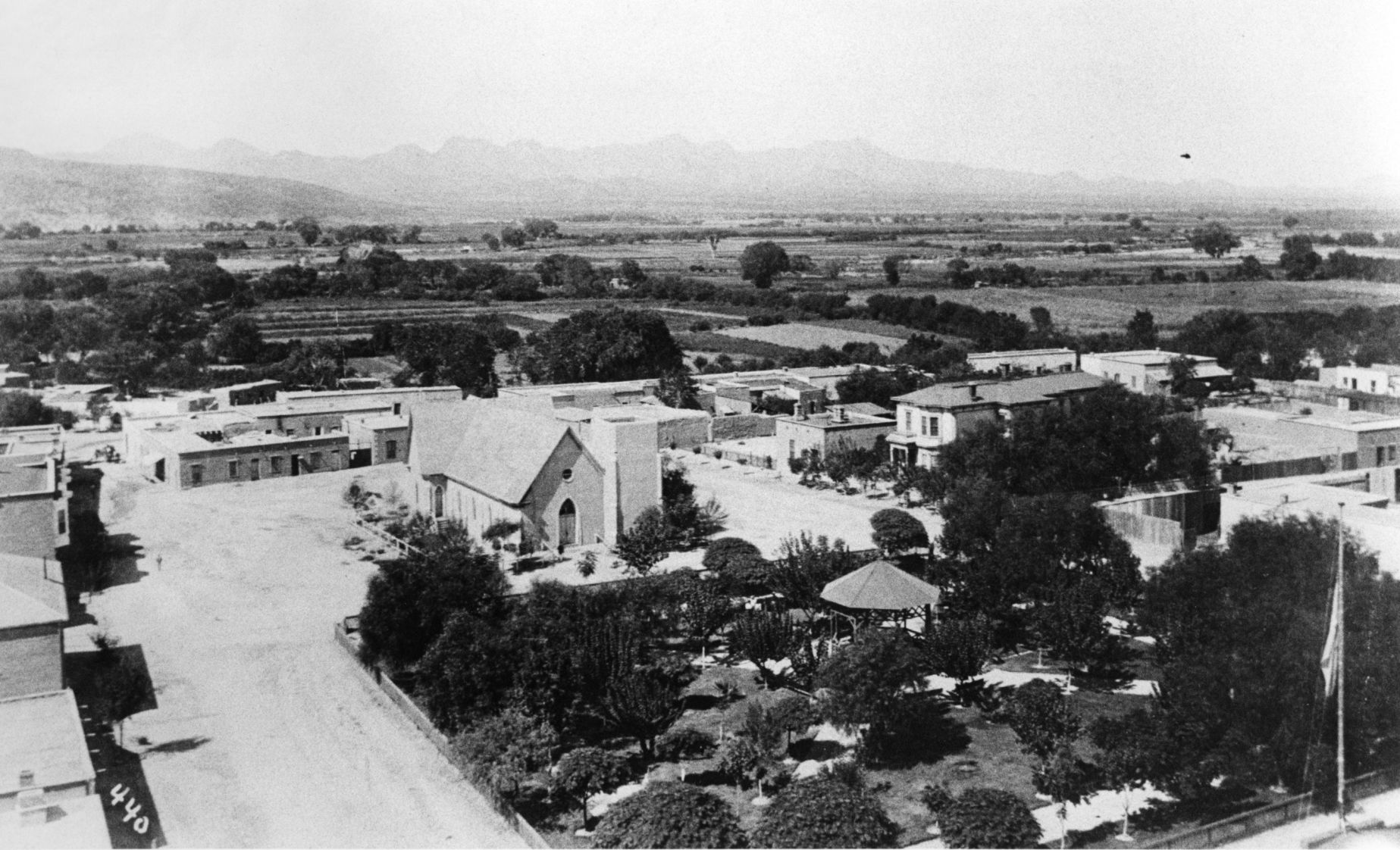 Historic archive aerial photos of Tucson